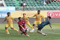 Bóng đá - Video bóng đá HAGL - Khánh Hòa: &quot;Chung kết ngược&quot; căng thẳng, cay đắng phút 90+2 (V-League)