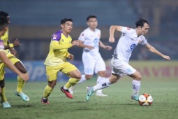 Bóng đá - Trực tiếp bóng đá Hà Nội - Nam Định: Lucas ấn định tỉ số (V-League) (Hết giờ)