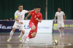 Bóng đá - Kết quả bóng đá futsal ĐT Việt Nam - ĐT Iran: Nỗ lực đến cùng, đẳng cấp lên tiếng (Giao hữu)