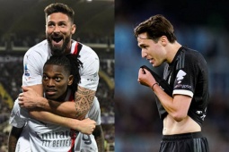 Rực lửa vòng 30 Serie A: Juventus lại "ngã ngựa", bị AC Milan bỏ xa