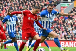 Bóng đá - Video bóng đá Liverpool - Brighton: Bừng tỉnh đúng lúc, dàn sao trút giận (Ngoại hạng Anh)