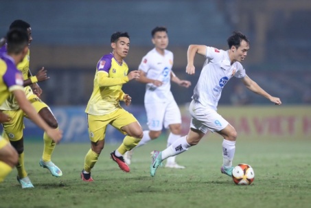 Trực tiếp bóng đá Hà Nội - Nam Định: Lucas ấn định tỉ số (V-League) (Hết giờ)