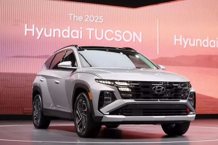 Hyundai Tucson 2025 lộ diện, ngoại hình mới mẻ và nâng cấp trang bị - 1