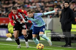 Video bóng đá Brentford - Arsenal: Sụp đổ trong 3 phút (Ngoại hạng Anh)