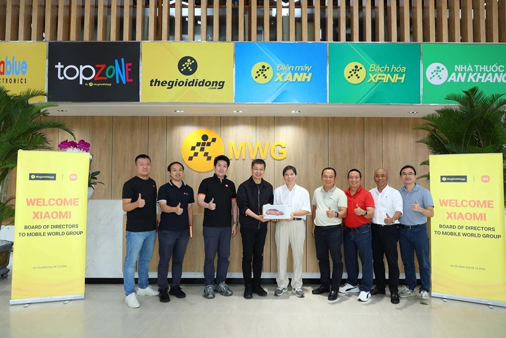 Các đại diện cấp cao của Xiaomi và Thế Giới Di Động đã có buổi gặp gỡ và thảo luận hợp tác chiến lược trong tháng 12 vừa qua