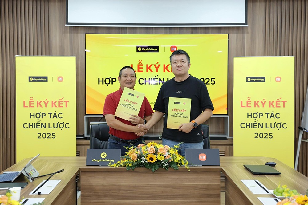 Nhờ sự hợp tác chặt chẽ, Thế Giới Di Động và Xiaomi đã đạt được thành công vượt trội, mở ra những cơ hội hợp tác mới đa ngành hơn trong 2025