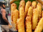 Ẩm thực - Cách làm bánh chuối chiên giòn rụm, món ăn yêu thích của cầu thủ Xuân Son