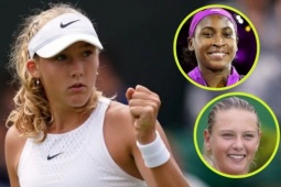 Thể thao - Kỳ tích của Sharapova và Gauff bị mỹ nữ tennis 17 tuổi san bằng