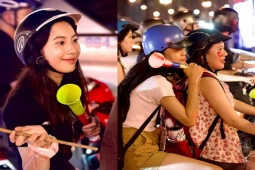 Fan nữ tại TP.HCM “đi bão” mừng tuyển VN thắng Thái Lan, thưởng độc cho “Son”