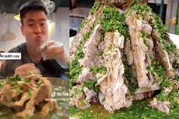 Ẩm thực - Đội trưởng Duy Mạnh thích thú khi mukbang tháp sườn cay kiểu Thái