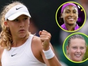 Kỳ tích của Sharapova và Gauff bị mỹ nữ tennis 17 tuổi san bằng