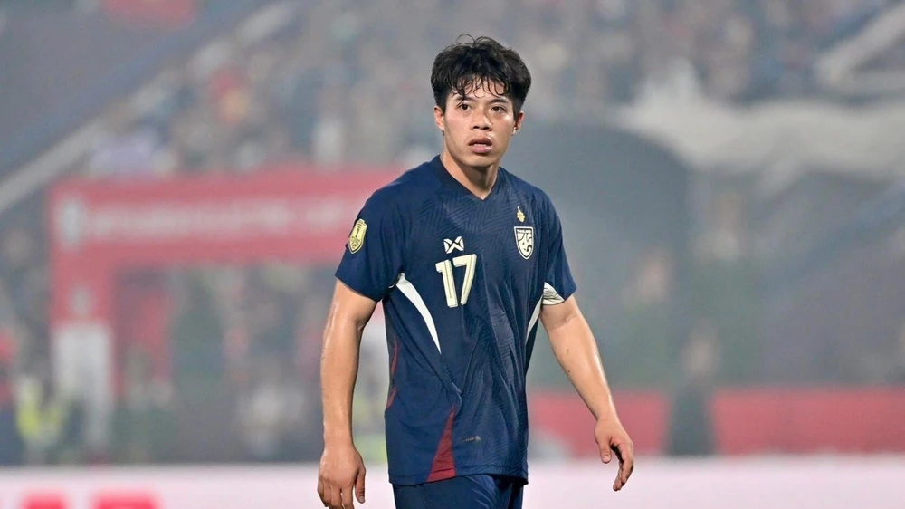 Ekanit nuối tiếc khi tuyển Thái Lan để thua chủ nhà Việt Nam 1-2 ở trận chung kết lượt đi AFF Cup 2024. Ảnh: ANH PHƯƠNG.