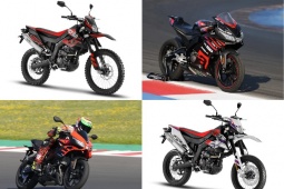 Aprilia trình làng bộ  " chiến xa tứ mã "  125cc thế này, hãng khác đuổi sao kịp