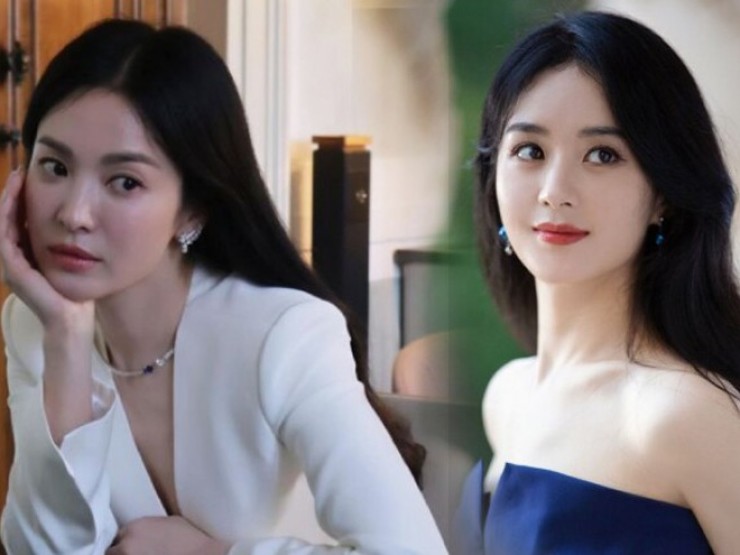 Là hai mỹ nhân hàng đầu Châu Á, Song Hye Kyo và Triệu Lệ Dĩnh lại cùng làm một điều để níu kéo tuổi xuân