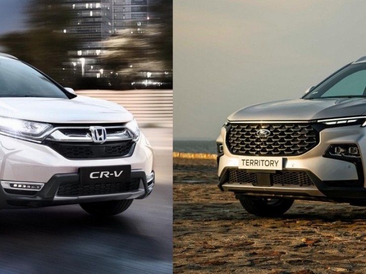 Ford Territory vs Honda CR-V: Cuộc “đại chiến“ phân khúc xe gầm cao cỡ C