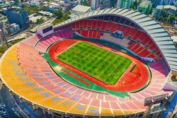 Cận cảnh sân vận động Rajamangala - nơi diễn ra chung kết lượt về AFF CUP 2024