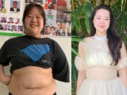 Làm đẹp - Cô gái 'lột xác' sau khi giảm gần 40 kg