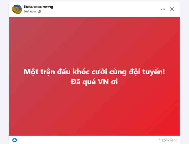 Người hâm mộ khóc, cười cùng ĐT Việt Nam ở một trận đấu quá nhiều cảm xúc.