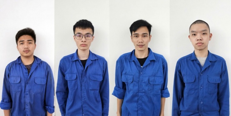 Các đối tượng trong vụ án.