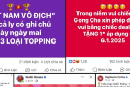 Việt Nam vô địch AFF Cup 2024, hàng quán "chơi lớn" tặng lẩu Thái, mua 1 tặng 1