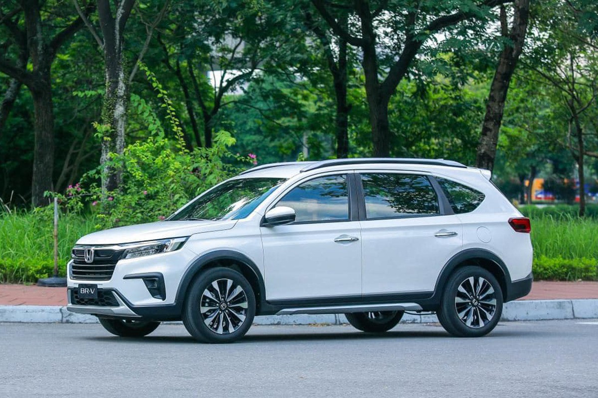 Honda BR-V có thiết kế độc đáo, pha trộn giữa MPV và SUV.