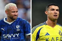 Neymar về phe Ronaldo, chê Ligue 1 không bằng Saudi Pro League