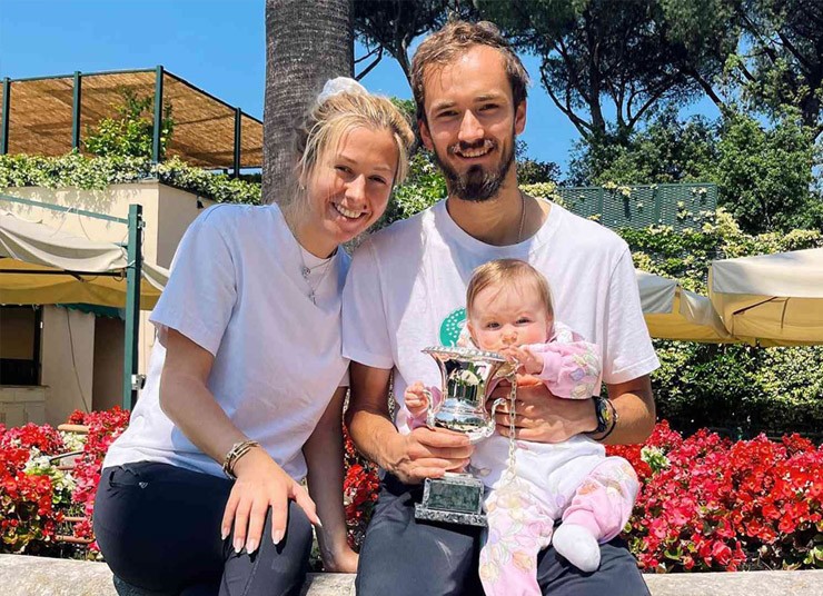 Daria luôn là hậu phương vững chắc của&nbsp;Medvedev