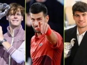 Thể thao - Tranh bá chủ Australian Open: Djokovic và Sinner nhiều nguy cơ, Alcaraz chờ bứt phá