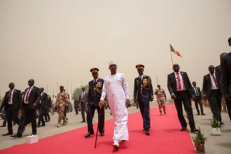 Tổng thống CH Chad Mahamat Idriss Deby. Ảnh: AFP