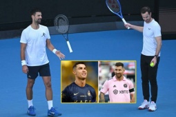 Murray làm HLV Djokovic, có ý tưởng chờ ngày Messi làm HLV của Ronaldo