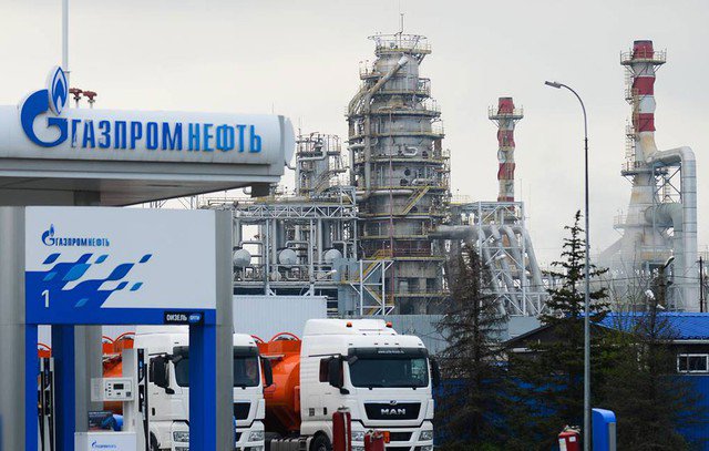 Gazprom Neft, c&ocirc;ng ty con c&#7911;a T&#7853;p &#273;o&agrave;n Gazprom (Nga), n&#7857;m trong danh s&aacute;ch tr&#7915;ng ph&#7841;t m&#7899;i c&#7911;a M&#7929;. &#7842;nh: TASS
