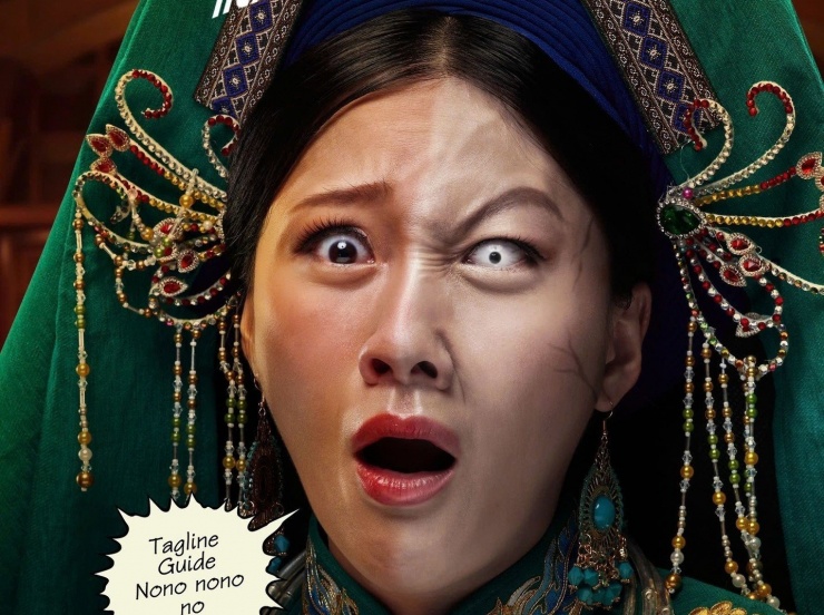 Tạo hình nhân vật của Uyển Ân trong "404 Chạy ngay đi". Ảnh: FBNV