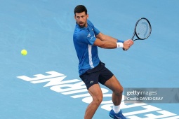 Video tennis Djokovic - Basavareddy: Địa chấn set 1, bừng tỉnh kịp thời (Australian Open)