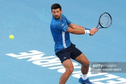 Video tennis Djokovic - Basavareddy: Địa chấn set 1, bừng tỉnh kịp thời (Australian Open)