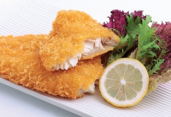 Cá tra tẩm bột chiên xuất khẩu sang Mỹ lập kỷ lục. Ảnh: mekongfish