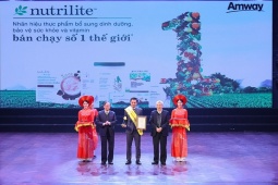 Amway Việt Nam lần thứ 12 vinh dự nhận giải thưởng Sản phẩm vàng vì sức khỏe cộng đồng