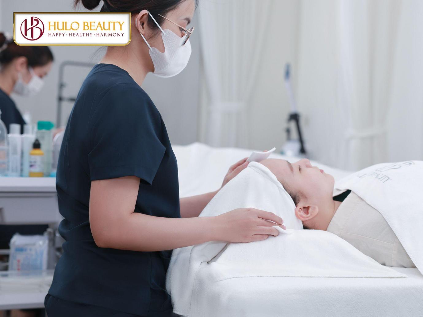 Chăm sóc da tại Hulo Beauty chuyên nghiệp, hiện đại có hiệu quả rõ ràng
