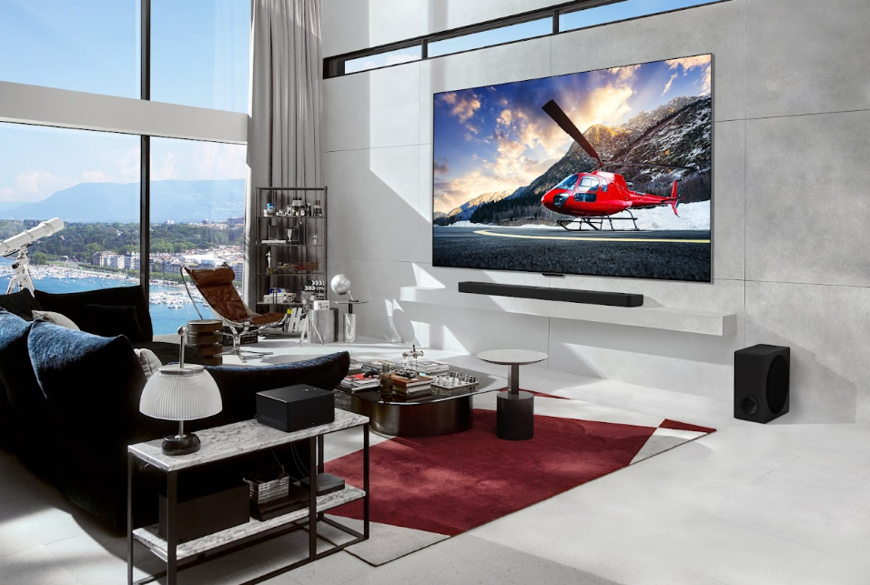 Với thiết kế cực mỏng, OLED TV của LG vừa mang tới sự duy mỹ cho căn phòng, vừa cung cấp trải nghiệm nghe nhìn ấn tượng.