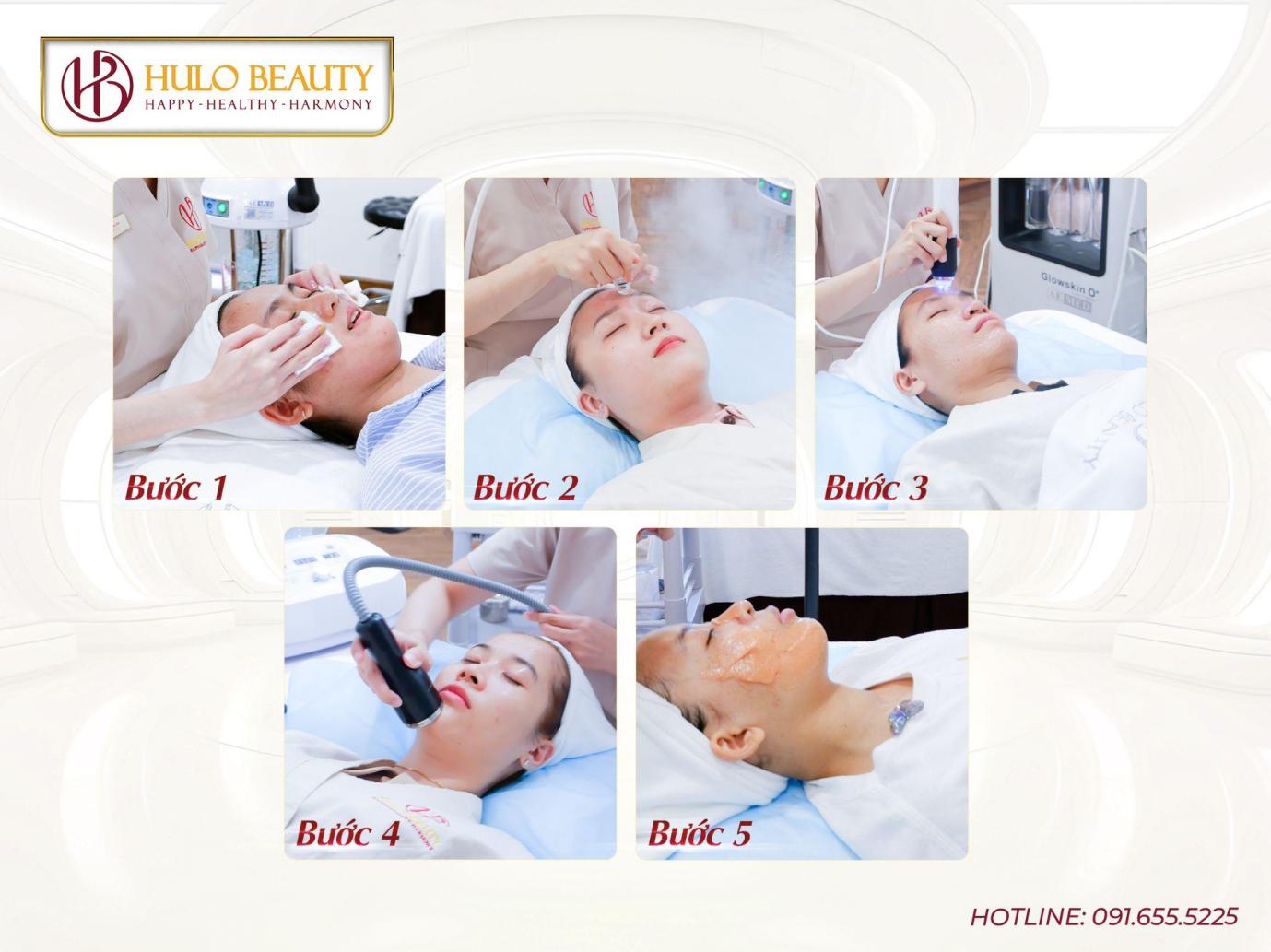 Các bước trong liệu trình chăm sóc da Daily Skin