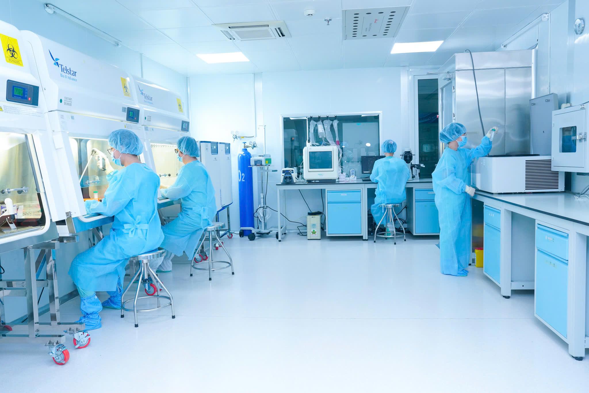 Hệ thống phòng LAB đạt chuẩn GMP WHO tại Bệnh viện Quốc tế DNA