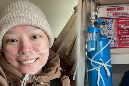 Bạn trẻ - Cuộc sống - Chuyến xe ấm áp giáp Tết của cô gái ung thư giai đoạn cuối