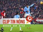 Bóng đá - Man City tuột 3 điểm bất ngờ, hàng thủ ghi dấu cột mốc tệ hơn MU (Clip tin nóng)