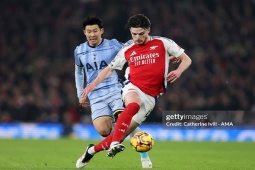 Video bóng đá Arsenal - Tottenham: Son Heung Min mở điểm, định đoạt hiệp 1 (Ngoại hạng Anh)
