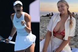 Thể thao - Mỹ nhân Raducanu hạ VĐV &quot;siêu vòng 1&quot;, gặp Swiatek tại Australian Open