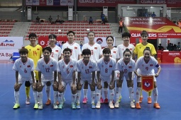 Tuyển futsal nữ Việt Nam thắng kỷ lục 21-0, đoạt vé dự giải vô địch châu Á