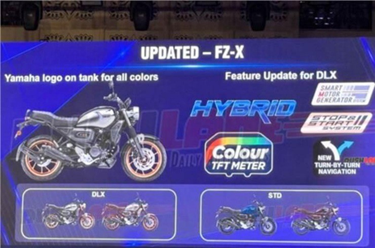 NÓNG: FZ-X Hybrid - chiếc mô tô động cơ lai điện đầu tiên của Yamaha xuất hiện - 1