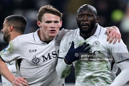 Lukaku - McTominay tỏa sáng giúp Napoli dẫn đầu đua vô địch Serie A
