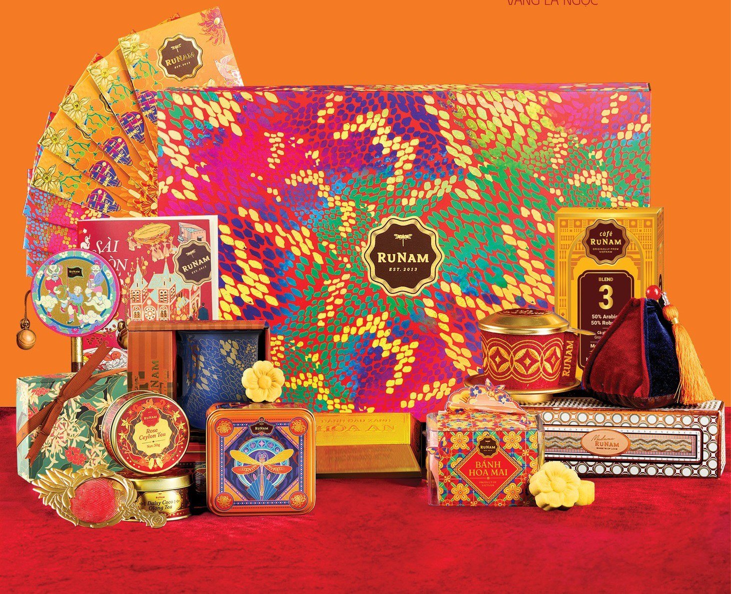 Bộ sưu tập quà Tết “Tết Xuân Ca” từ Runam