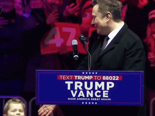 Đàn ông - Con trai Elon Musk nhảy nhót ở mít tinh của ông Trump