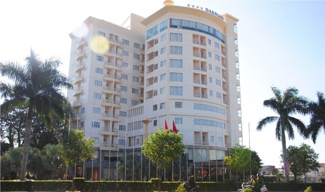 Khách sạn DAKRUCO, một trong những dự án gây thua lỗ trong đầu tư của Công ty TNHH MTV cao su Đắk Lắk (ảnh: Internet)